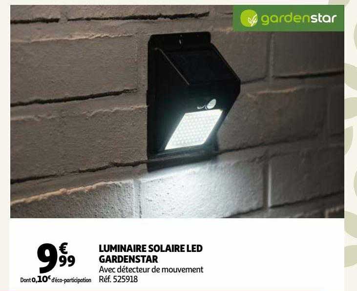 Luminaire Solaire Led Gardenstar