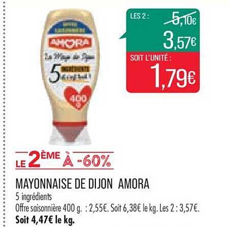 Mayonnaise De Dijon Amora