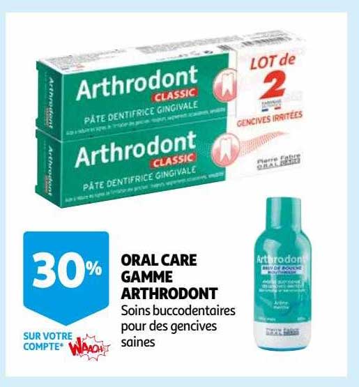 oral care gamme arthrodont