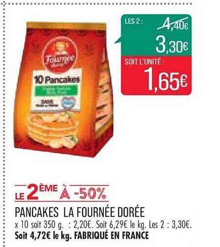 pancakes la fournée dorée