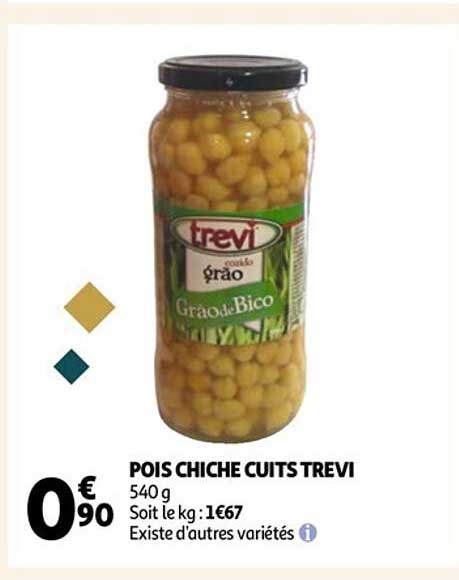 pois chiche cuits trevi