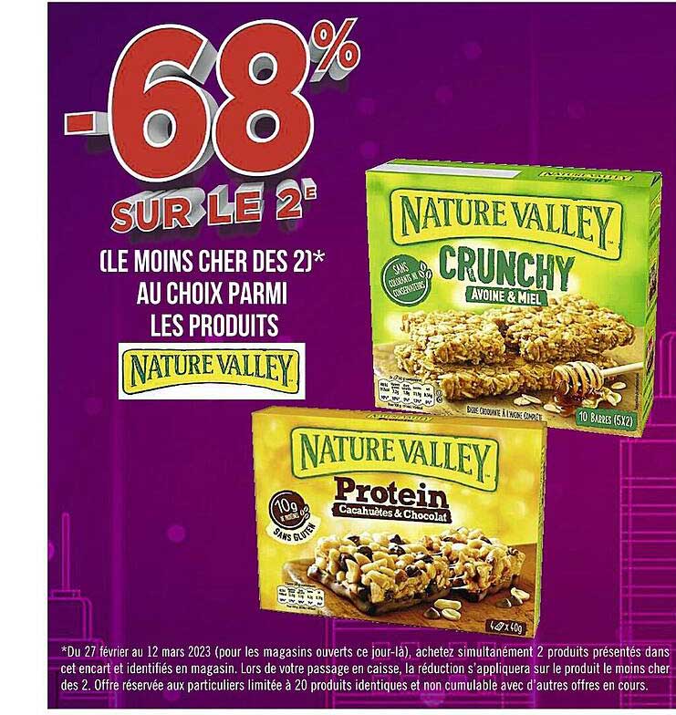 produits nature valley