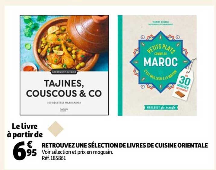 retrouvez une sélection de livres de cuisine orientale