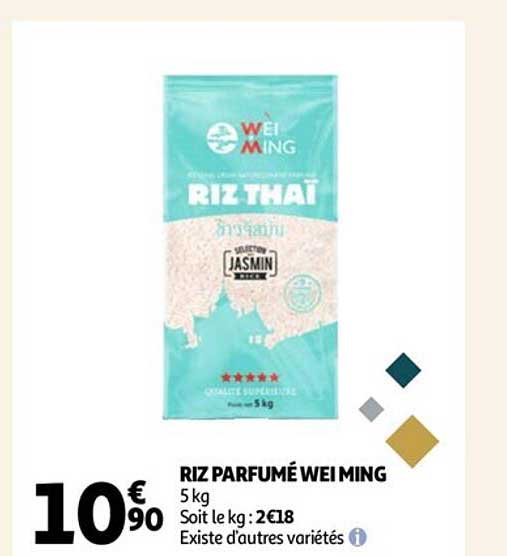 riz parfumé wei ming