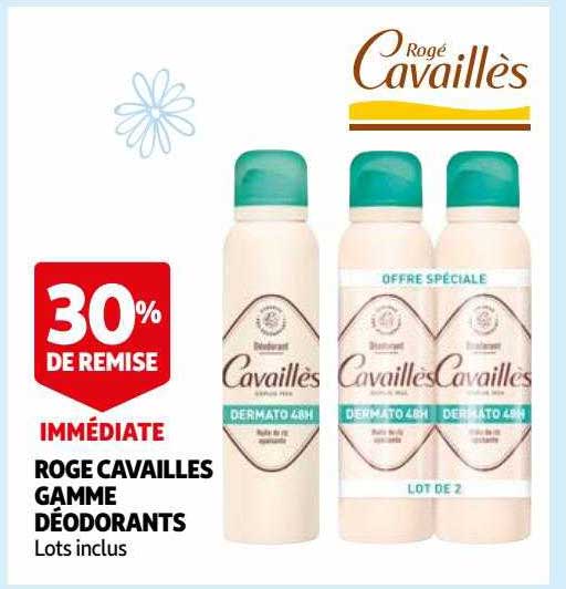 roge cavaillès gamme déodorants