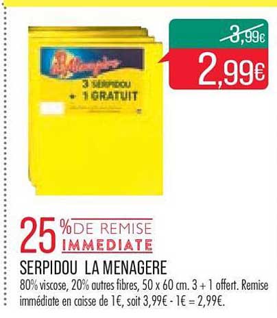 Serpidou La Ménagère