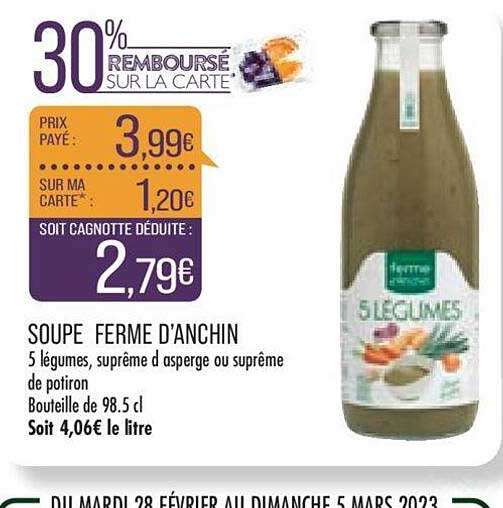 soupe ferme d'anchin