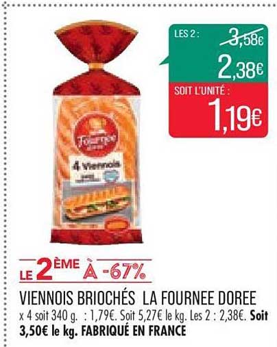 viennois briochés la fournée dorée
