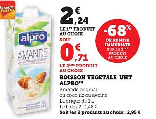Boisson Végétale Uht Alpro