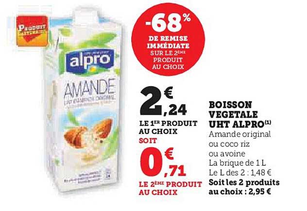 Boisson Végétale Uht Alpro