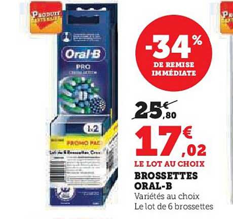 brossettes oral-b