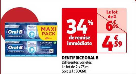 dentifrice oral-b