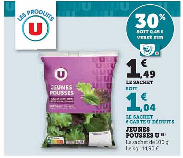 jeunes pousses u