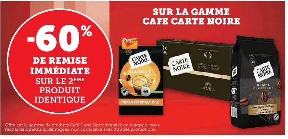La Gamme Café Carte Noire
