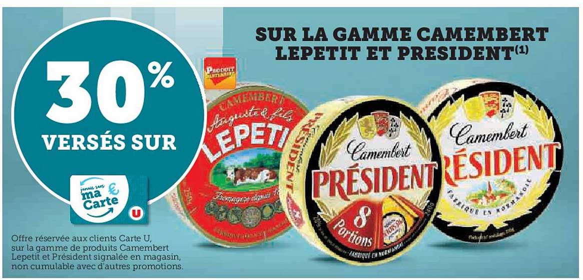 La Gamme Camembert Lepetit Et Président