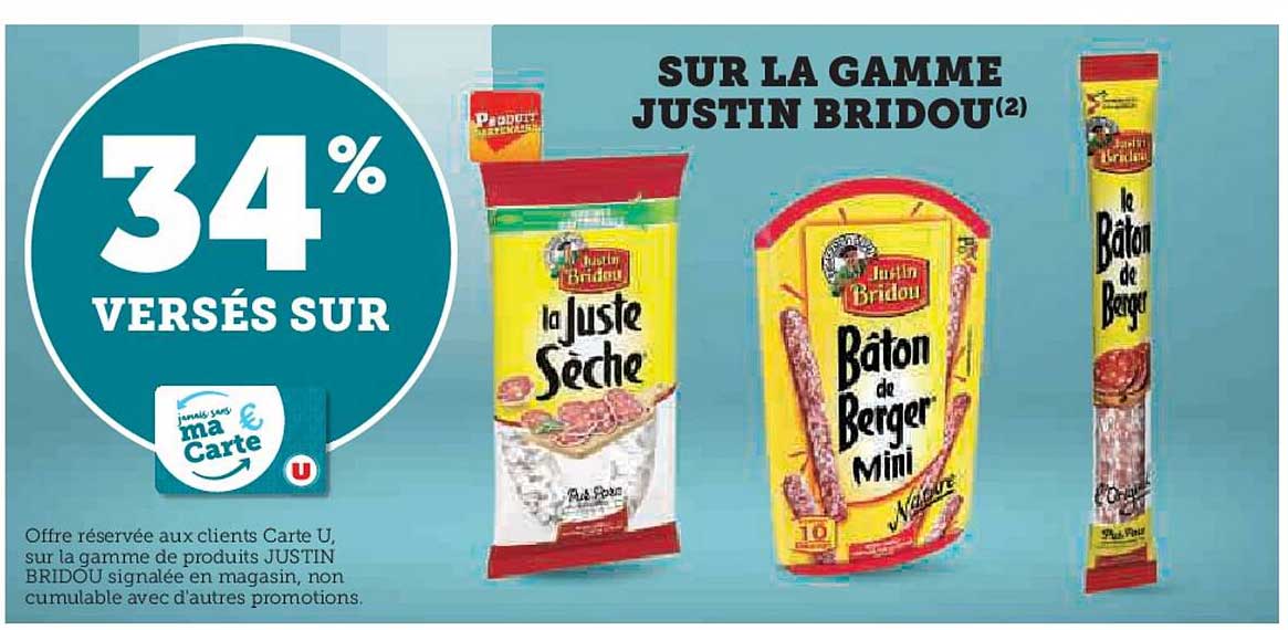 la gamme justin bridou
