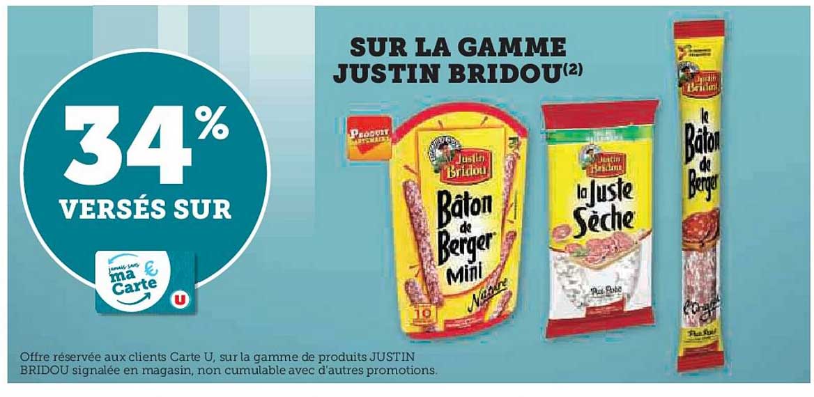la gamme justin bridou