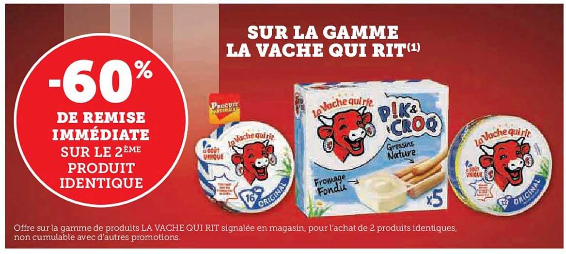 la gamme la vache qui rit