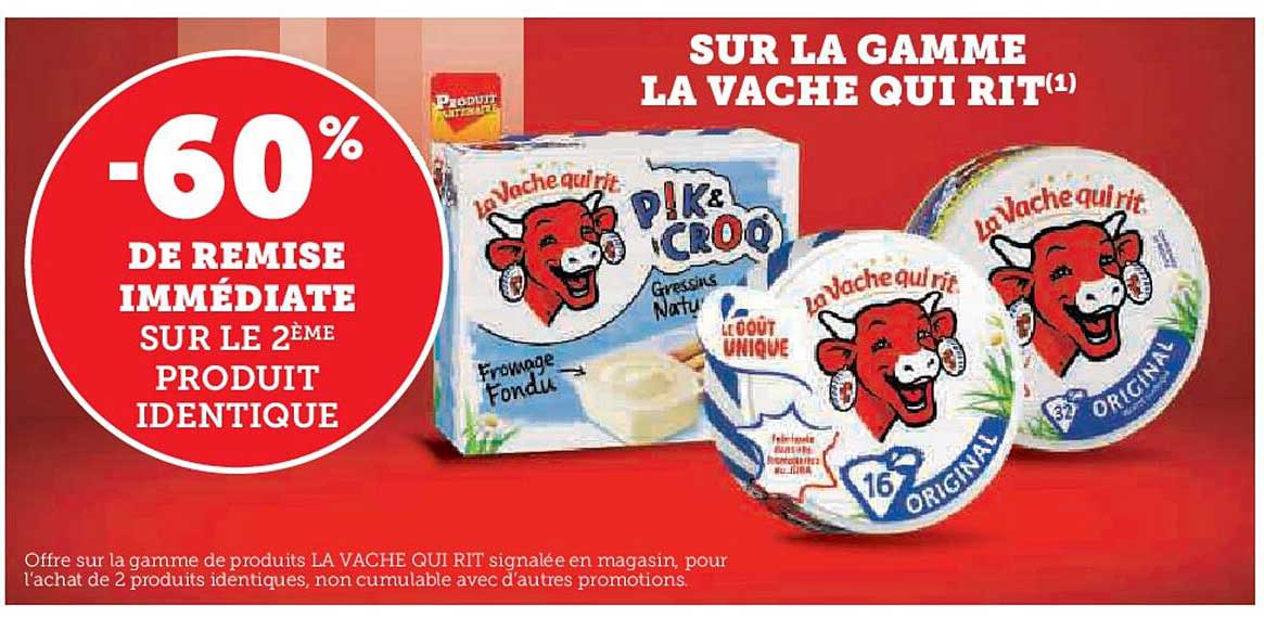 la gamme la vache qui rit