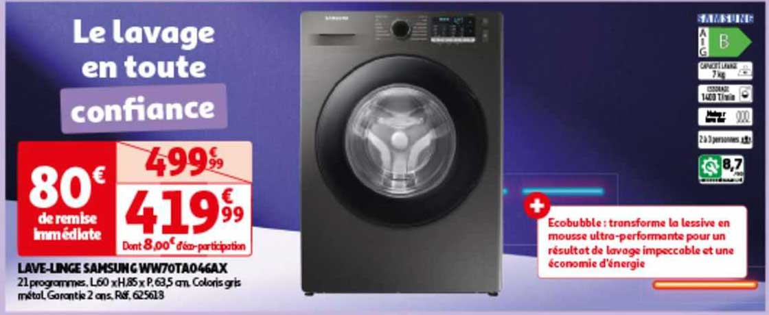 lave-linge samsung