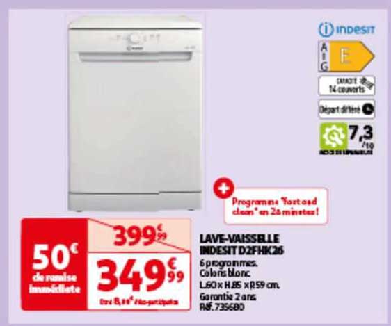 lave-vaisselle indesit