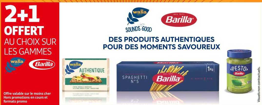 Les Gammes Wasa, Barilla