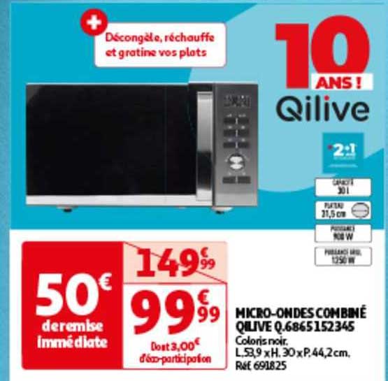 micro-ondes combiné qilive q.6865152345