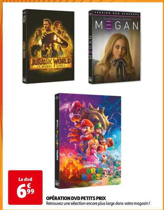 opération dvd petits prix