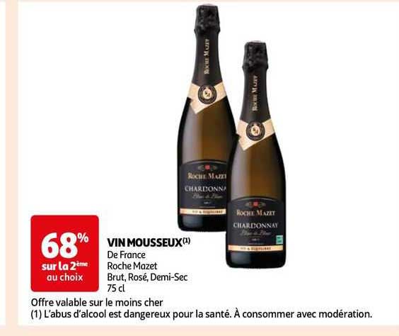 vin mousseux de france roche mazet