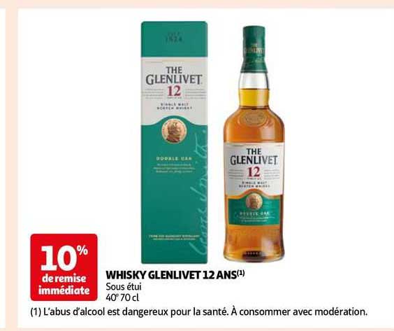 whisky glenlivet 12 ans