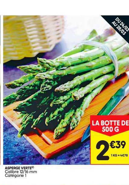 asperge verte