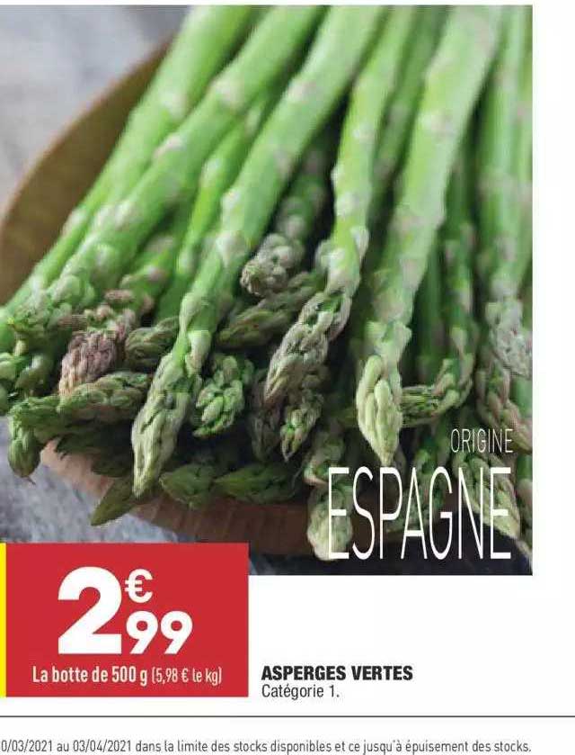Asperges Vertes