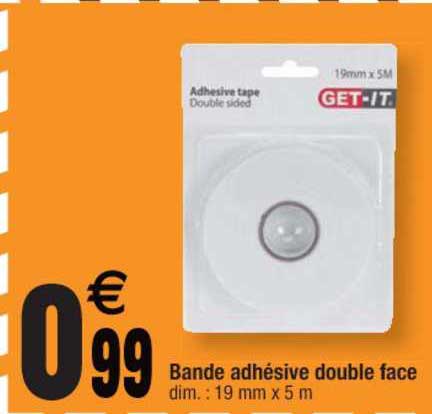 bande adhésive double face get-it