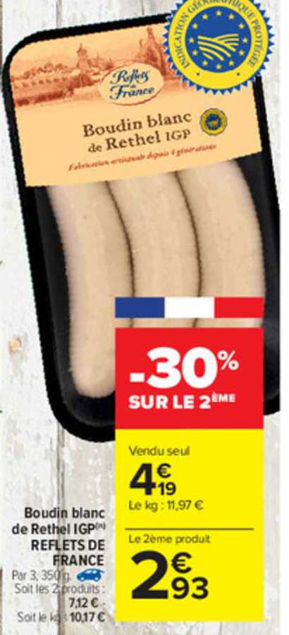 Boudin Blanc De Rethel Igp Reflets De France
