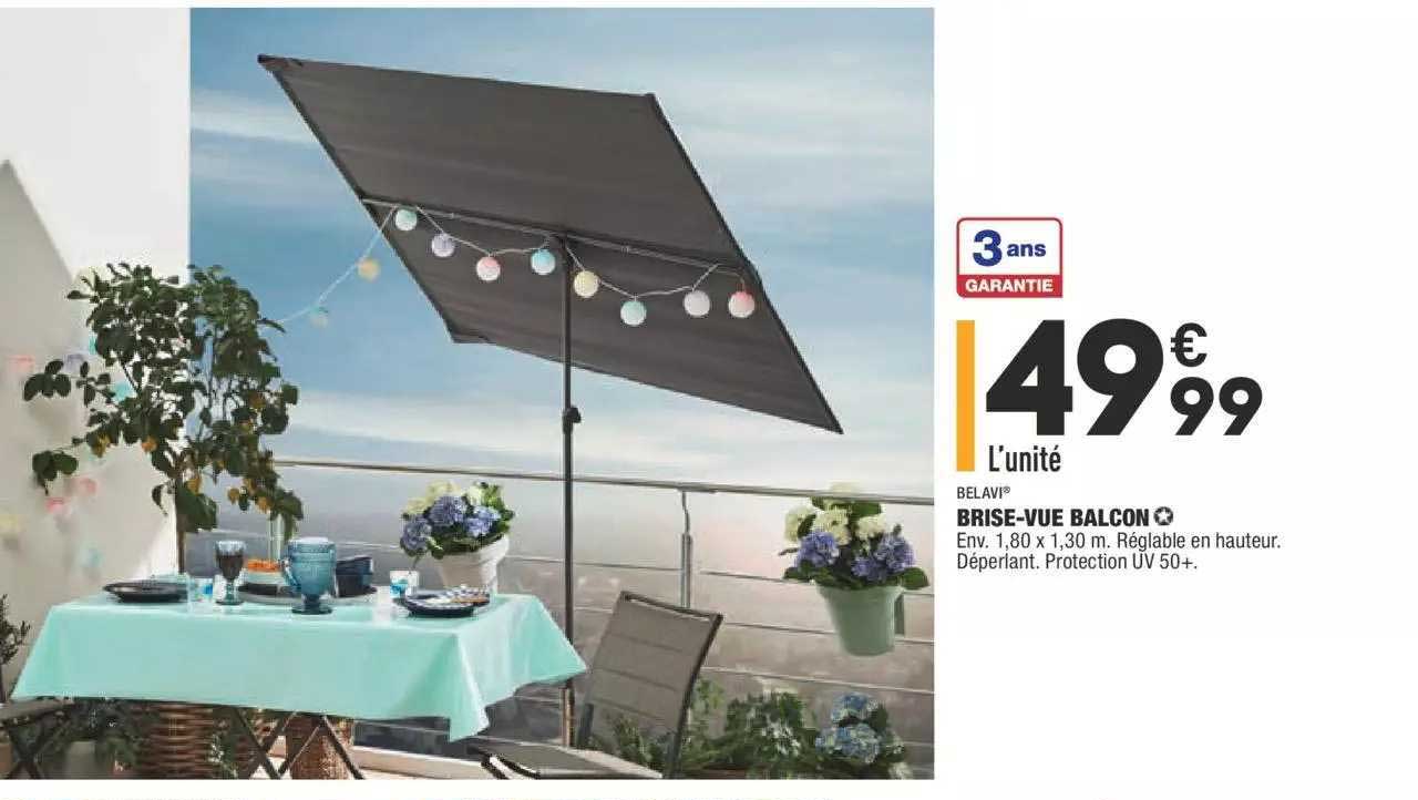 brise-vue balcon belavi