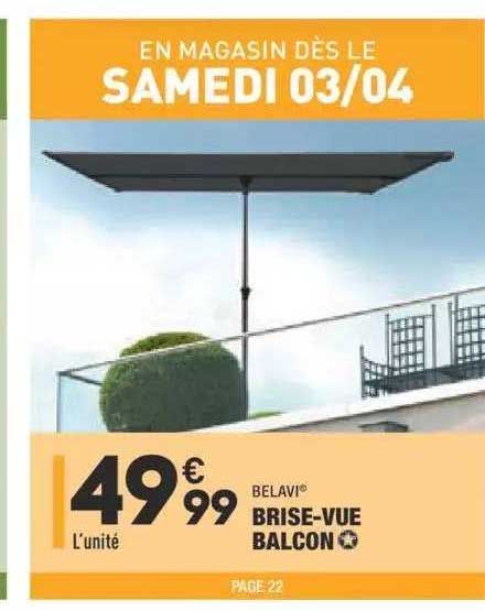 brise-vue balcon belavi