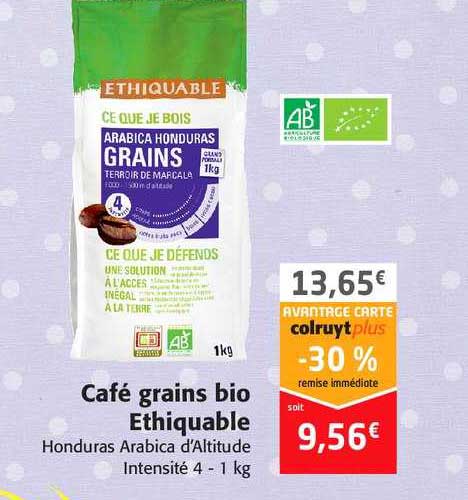 Café Grains Bio éthiquable