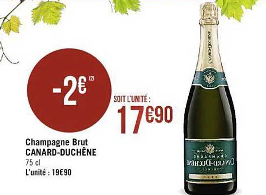 champagne brut canard-duchêne