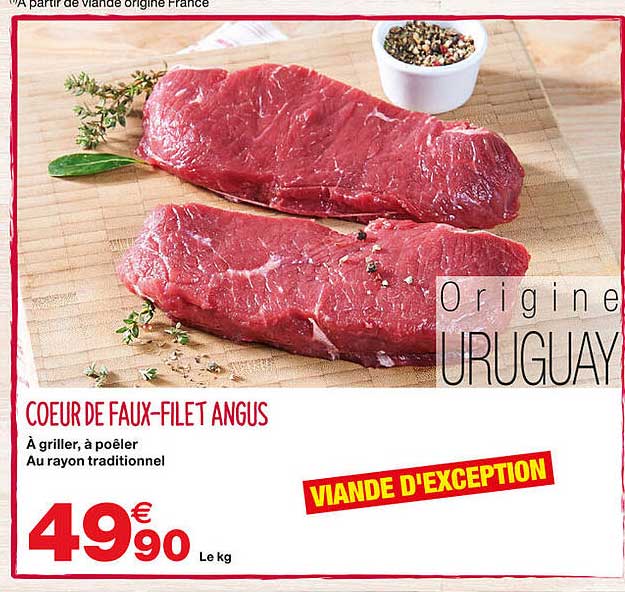 cœur de faux-filet angus