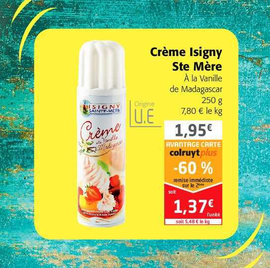 crème isigny ste mère