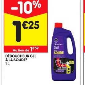 Déboucheur Gel à La Soude