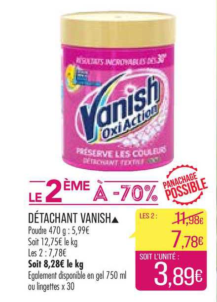 Détachant Vanish