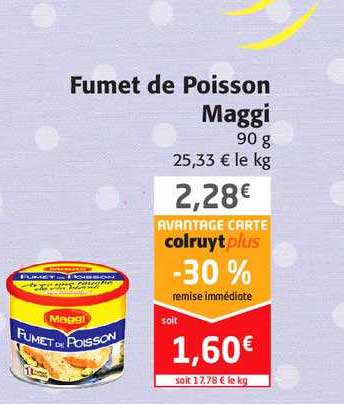 fumet de poisson maggi