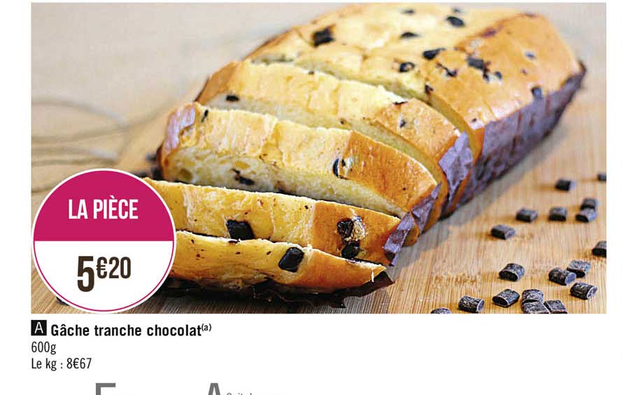 Gâche Tranche Chocolat