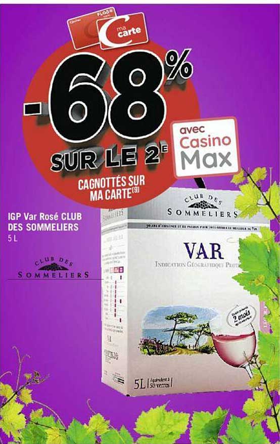 Igp Var Rosé Club Des Sommeliers