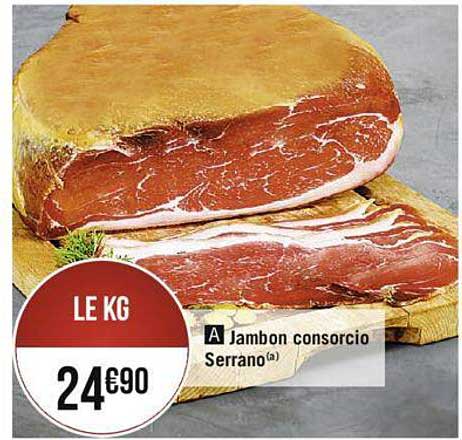Jambon Consorcio Serrano