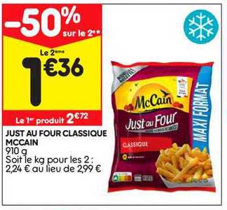 just au four classique mc cain