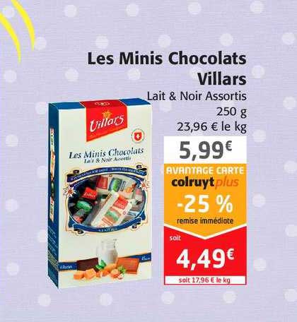 Les Minis Chocolats Villars