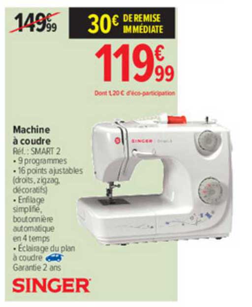 machine à coudre singer