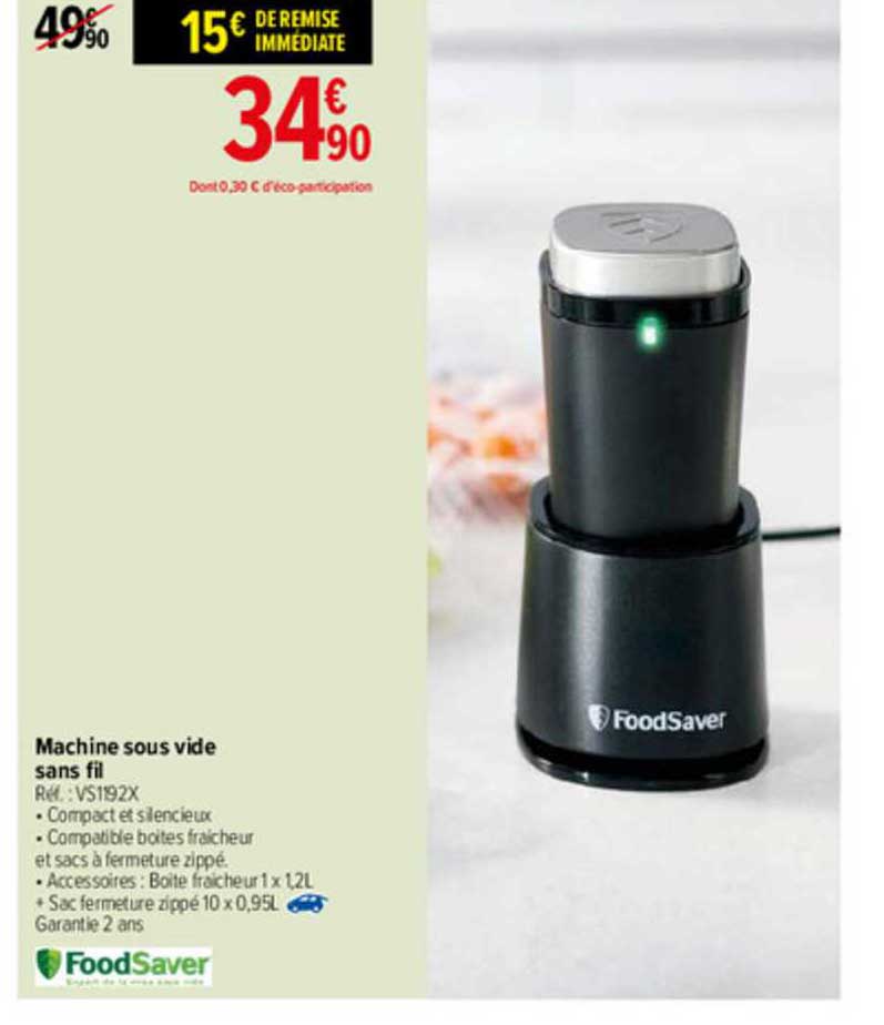 machine sous vide sans fil foodsaver